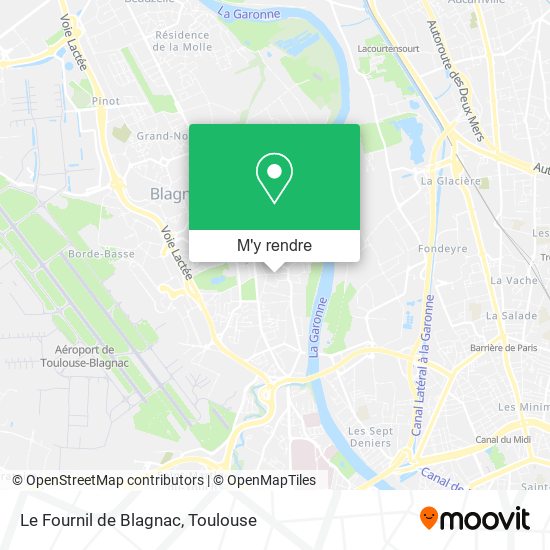 Le Fournil de Blagnac plan