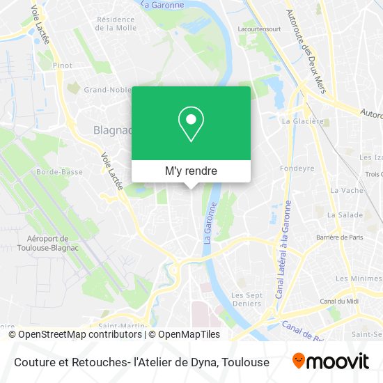 Couture et Retouches- l'Atelier de Dyna plan