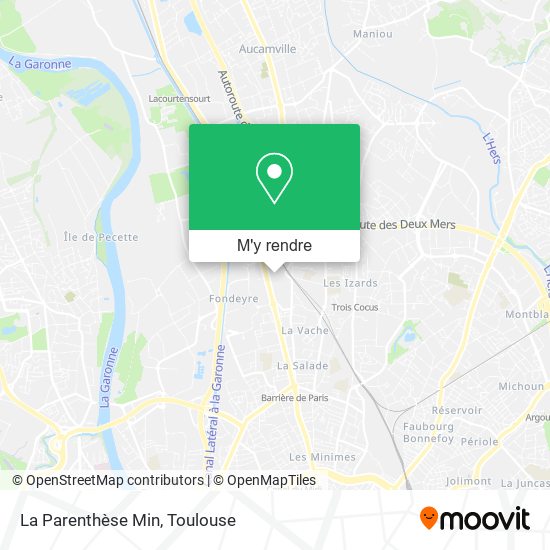La Parenthèse Min plan