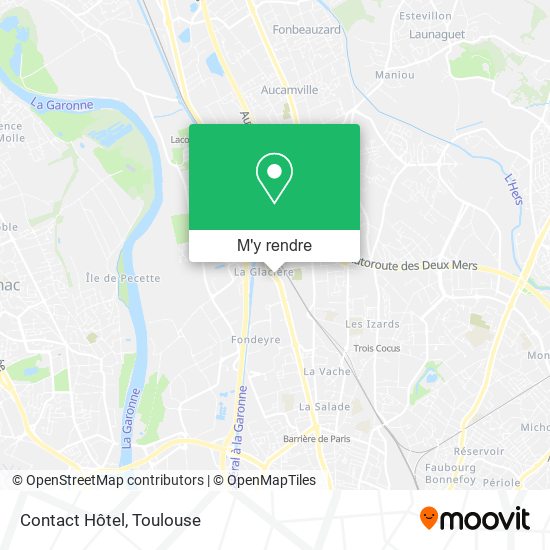 Contact Hôtel plan