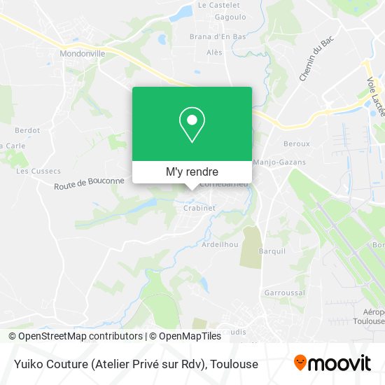 Yuiko Couture (Atelier Privé sur Rdv) plan