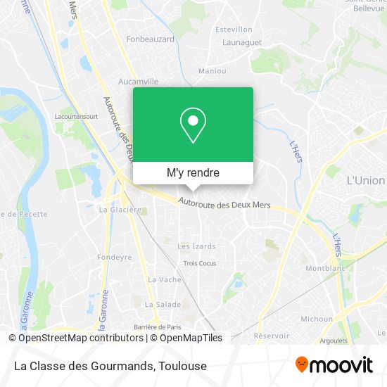 La Classe des Gourmands plan