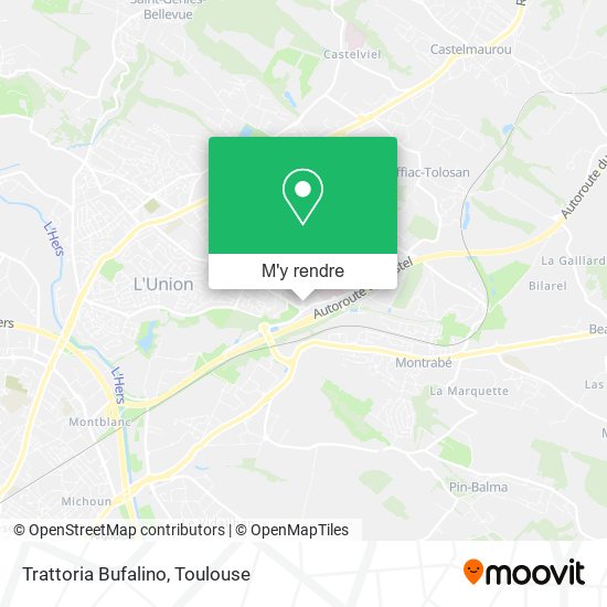 Trattoria Bufalino plan