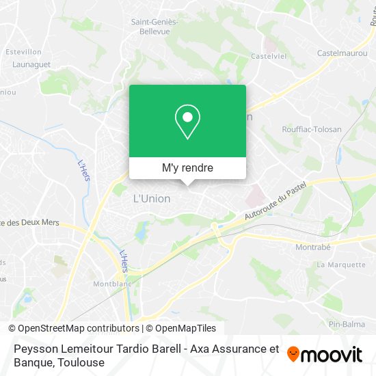 Peysson Lemeitour Tardio Barell - Axa Assurance et Banque plan