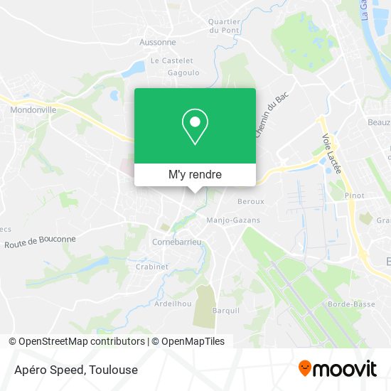 Apéro Speed plan