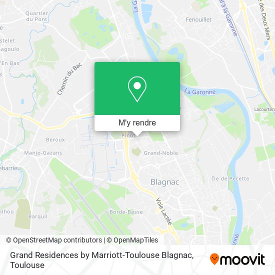 Grand Residences by Marriott-Toulouse Blagnac plan