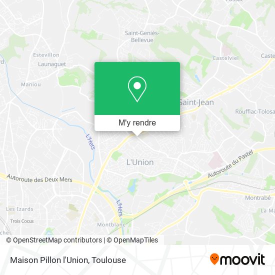 Maison Pillon l'Union plan