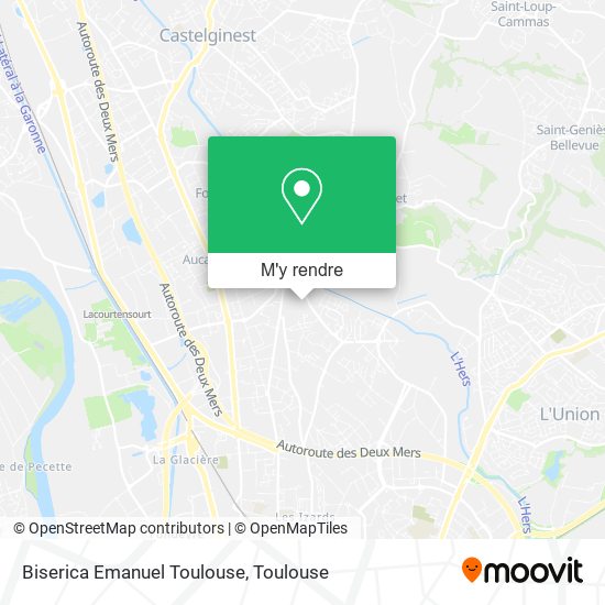 Biserica Emanuel Toulouse plan