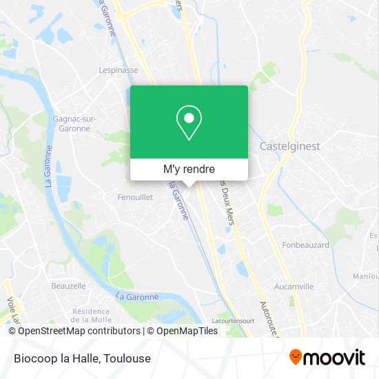 Biocoop la Halle plan