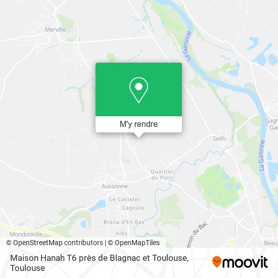 Maison Hanah T6 près de Blagnac et Toulouse plan