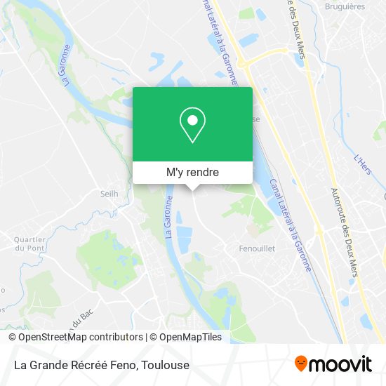 La Grande Récréé Feno plan
