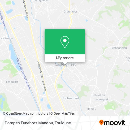 Pompes Funèbres Mandou plan