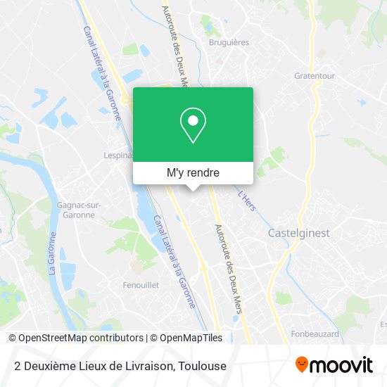 2 Deuxième Lieux de Livraison plan