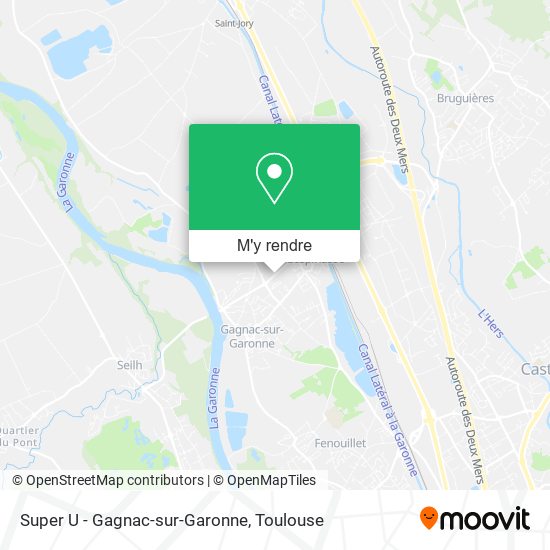 Super U - Gagnac-sur-Garonne plan