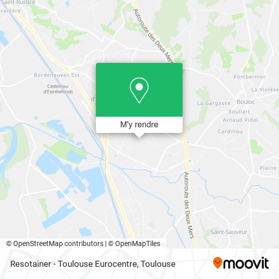 Resotainer - Toulouse Eurocentre plan