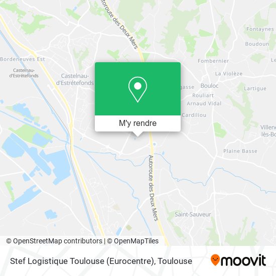 Stef Logistique Toulouse (Eurocentre) plan