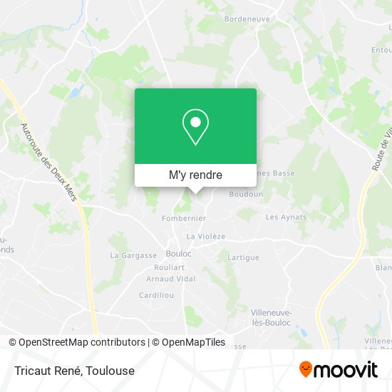 Tricaut René plan
