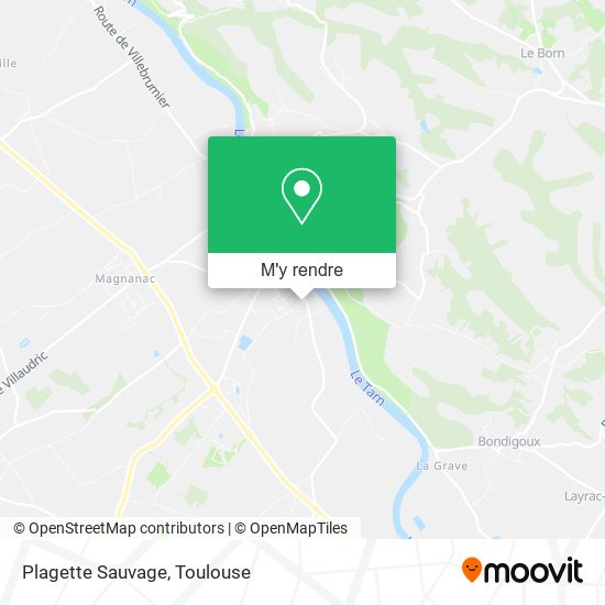 Plagette Sauvage plan