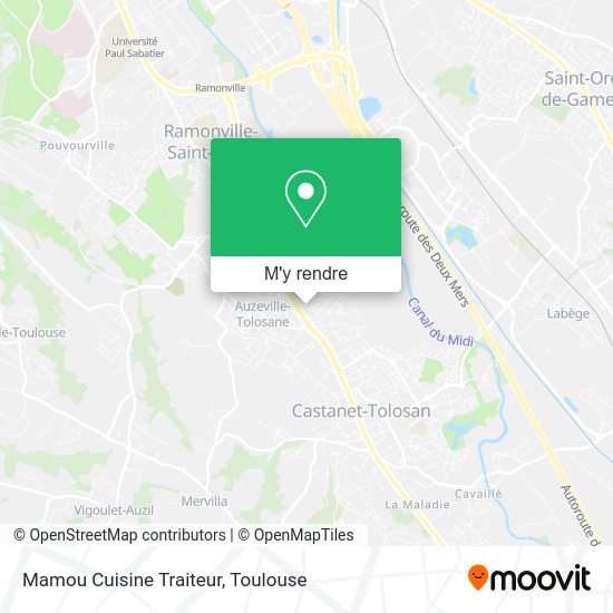 Mamou Cuisine Traiteur plan