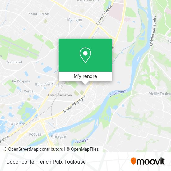 Cocorico. le French Pub plan