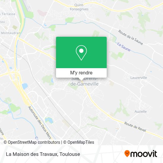La Maison des Travaux plan