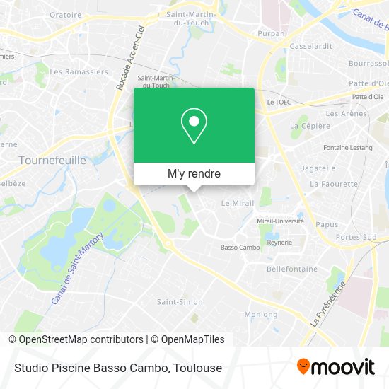 Studio Piscine Basso Cambo plan