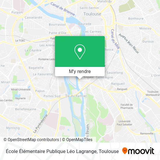École Élémentaire Publique Léo Lagrange plan
