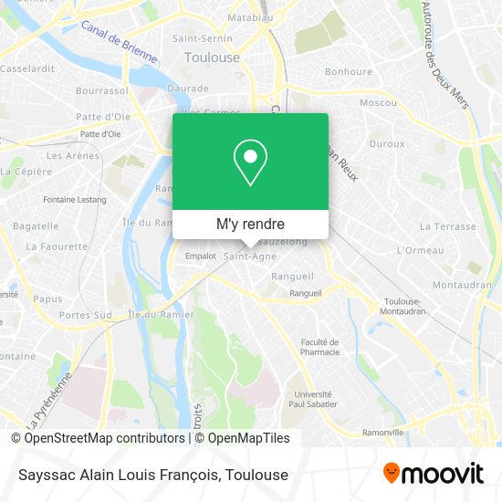 Sayssac Alain Louis François plan