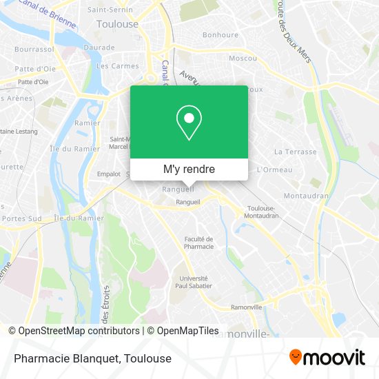Pharmacie Blanquet plan