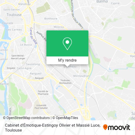 Cabinet d'Émotique-Estingoy Olivier et Massié Luce plan