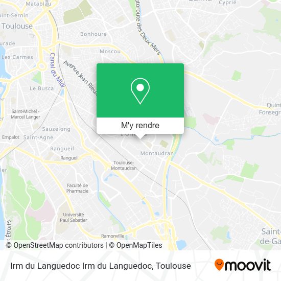 Irm du Languedoc Irm du Languedoc plan