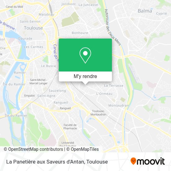 La Panetière aux Saveurs d'Antan plan
