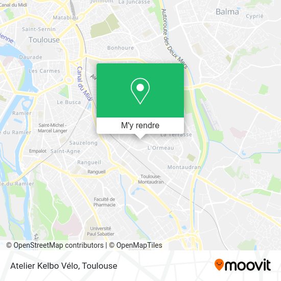 Atelier Kelbo Vélo plan