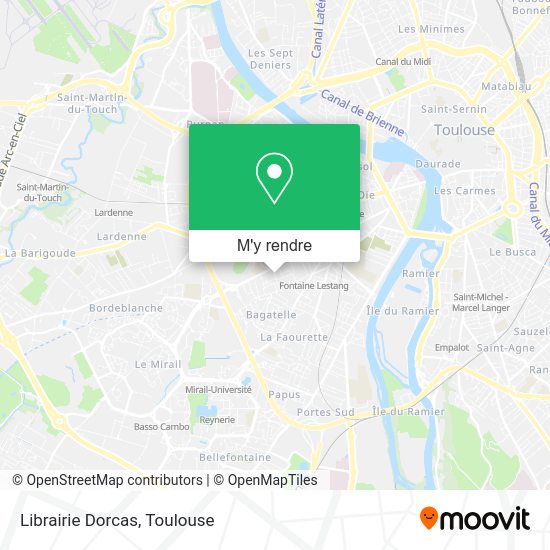 Librairie Dorcas plan