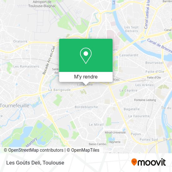 Les Goûts Deli plan