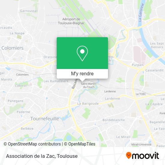 Association de la Zac plan