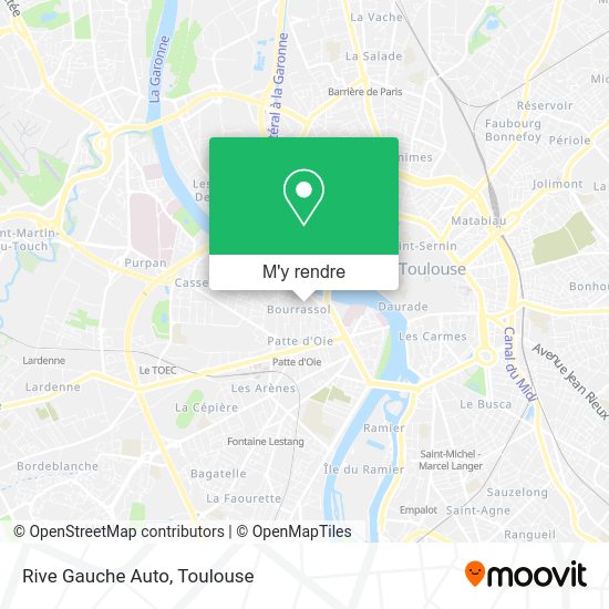 Rive Gauche Auto plan