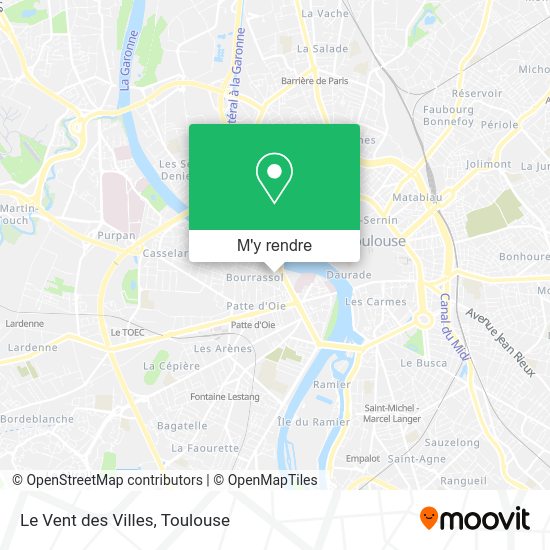Le Vent des Villes plan