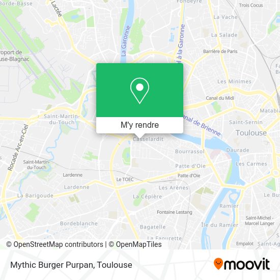 Mythic Burger Purpan plan