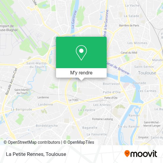La Petite Rennes plan