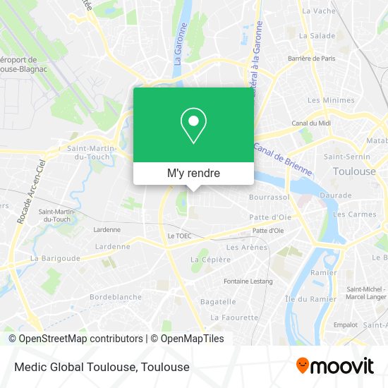 Medic Global Toulouse plan