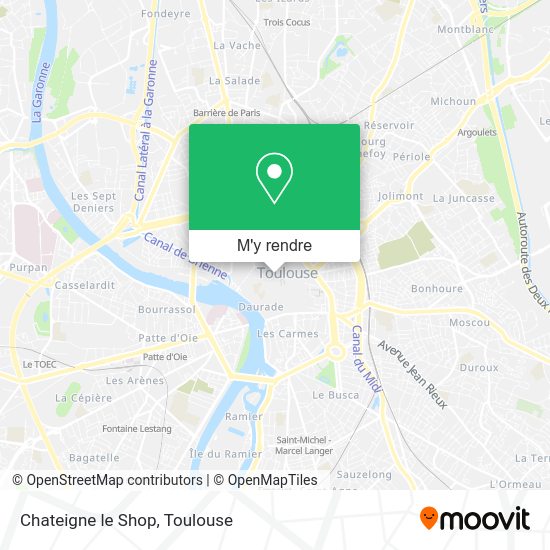 Chateigne le Shop plan