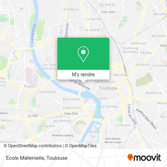 École Maternelle plan