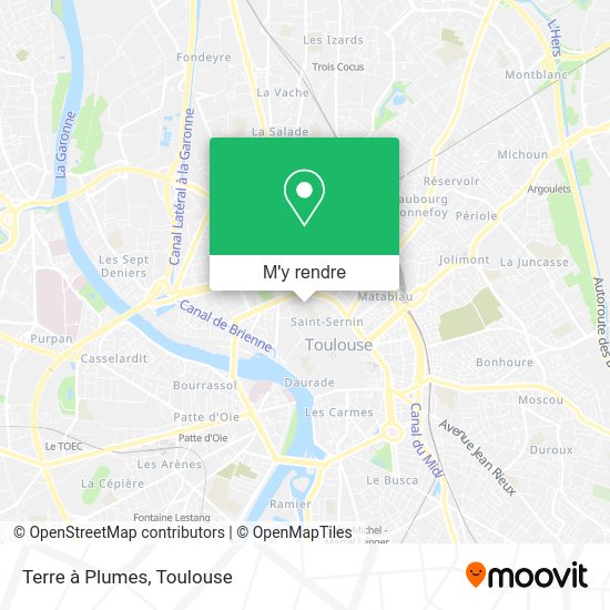 Terre à Plumes plan
