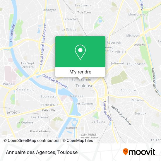 Annuaire des Agences plan