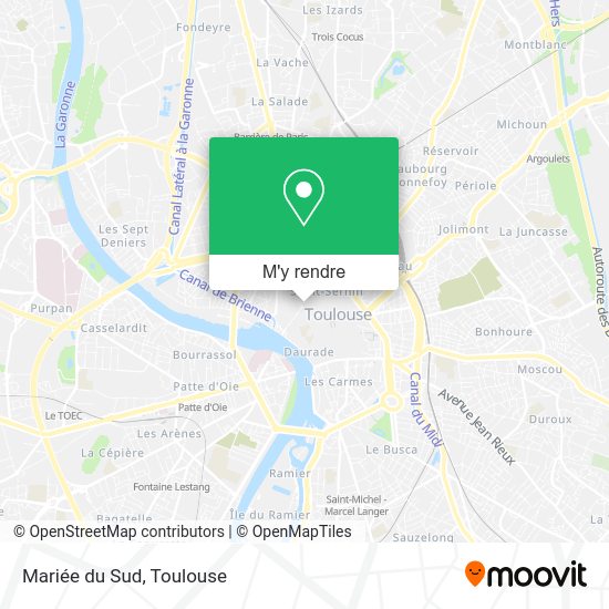 Mariée du Sud plan