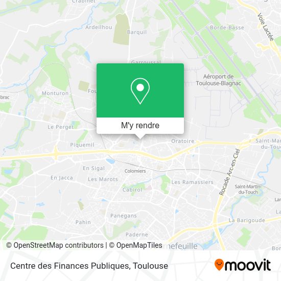 Centre des Finances Publiques plan