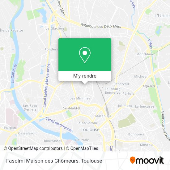 Fasolmi Maison des Chômeurs plan