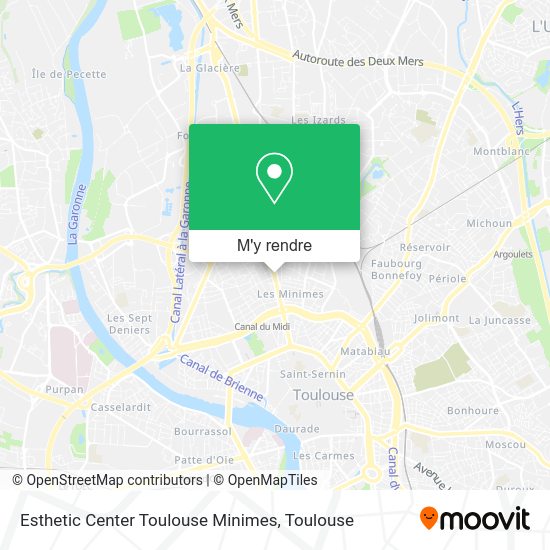 Esthetic Center Toulouse Minimes plan