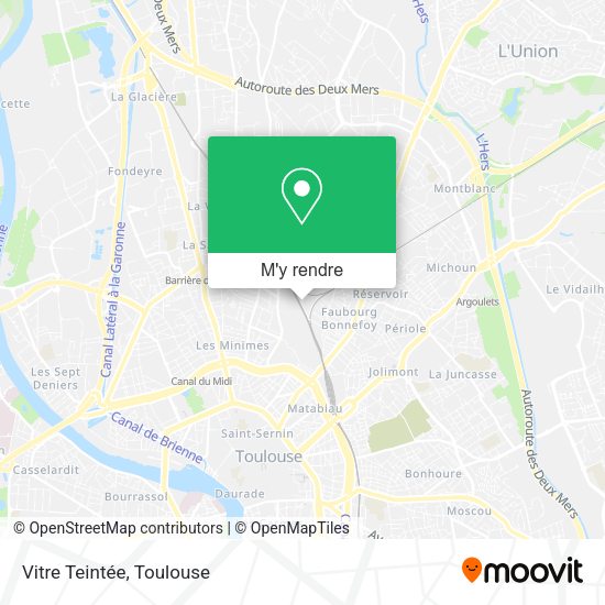 Vitre Teintée plan